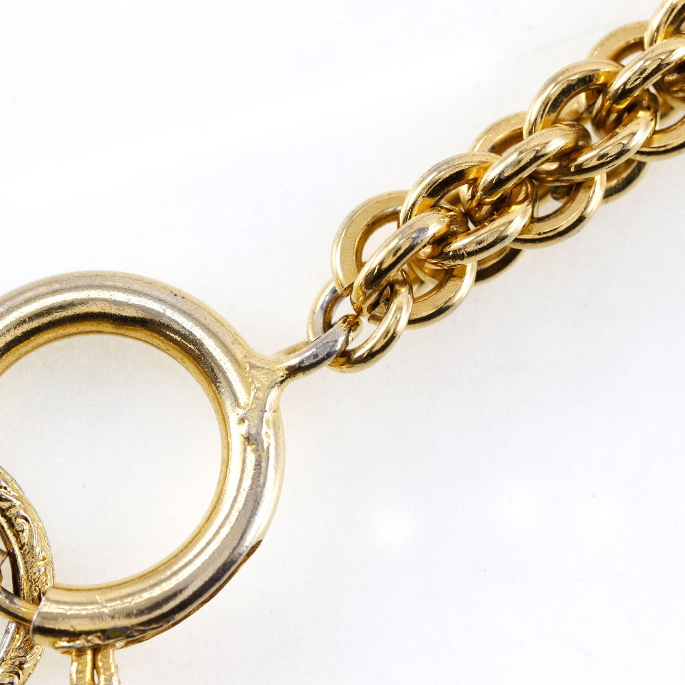 Chanel Vintage Long Necklace Gold Plated