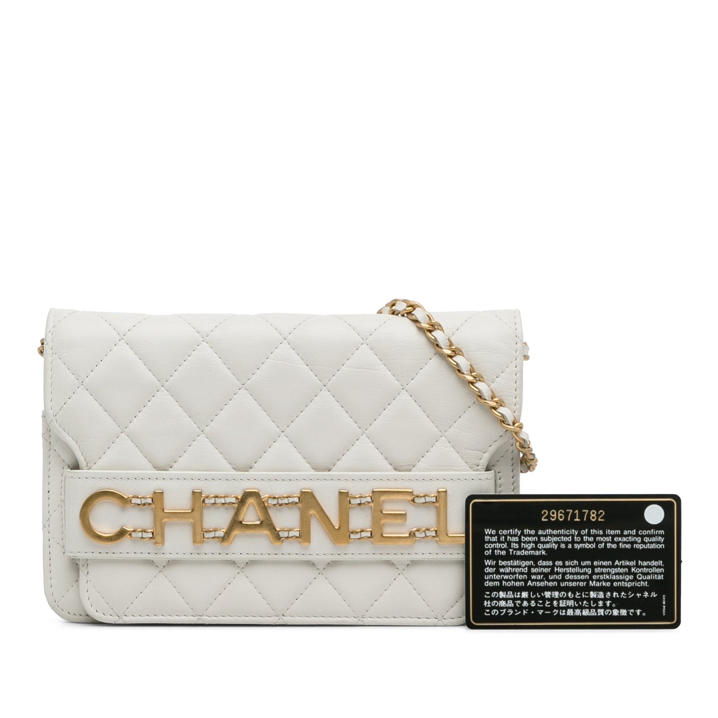 Chanel Sac Enchained Flap Wallet on Chain