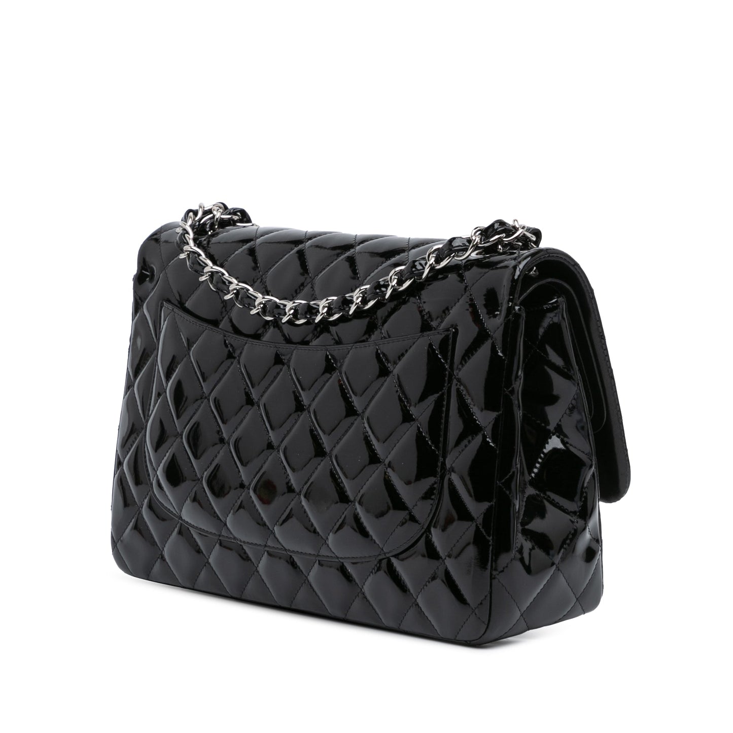 Chanel Sac Jumbo Classic Patent Double Flap