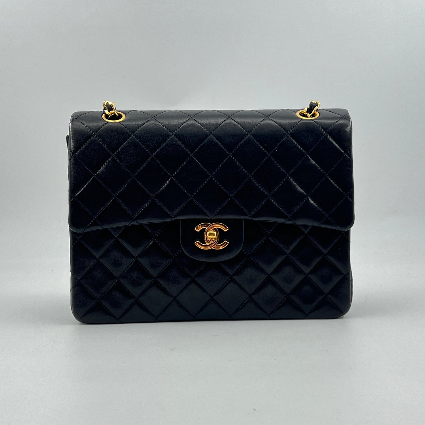 Chanel Classic Flap Large Size Lambskin Year 1991 Dust Bag Sticker