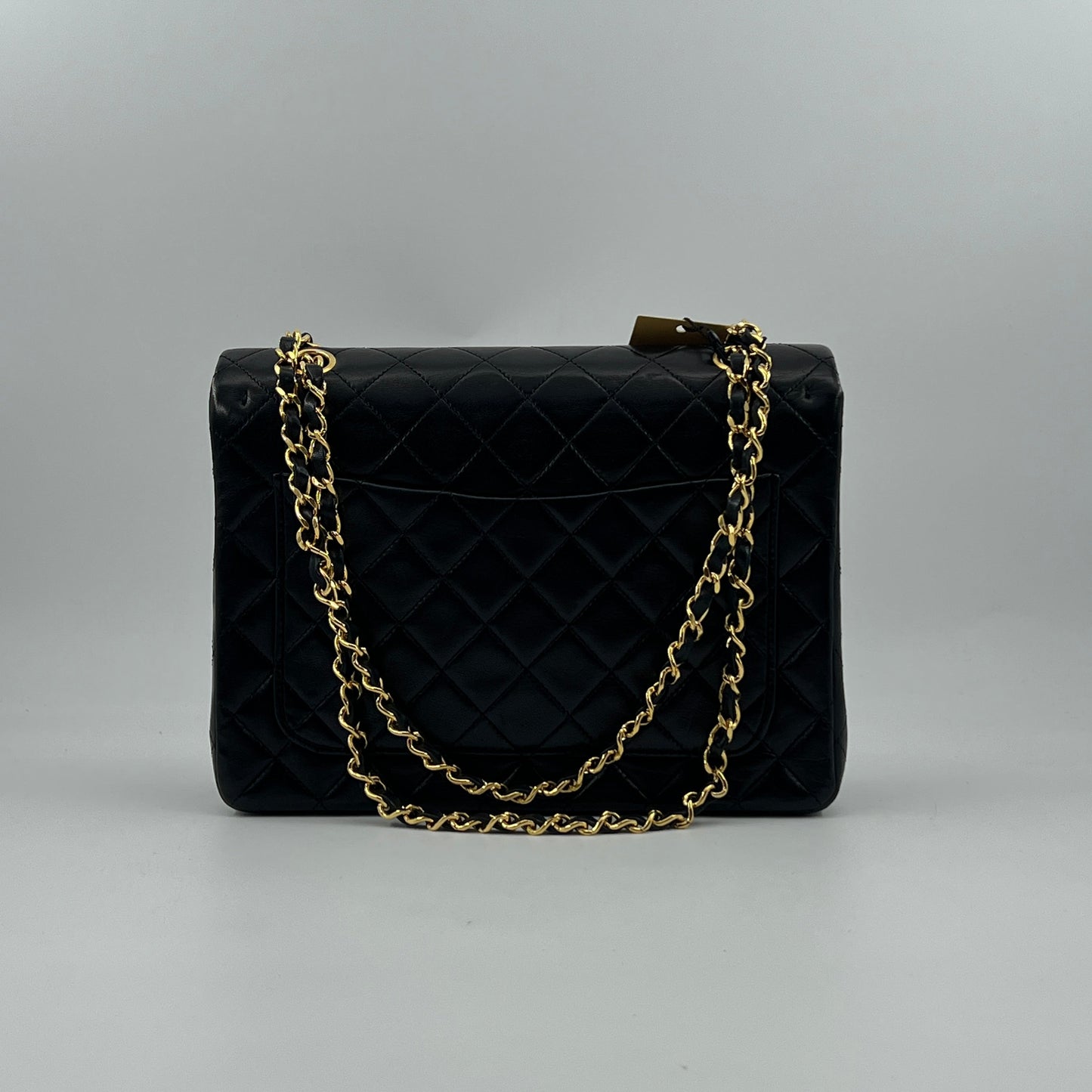 Chanel Classic Flap Large Size Lambskin Year 1991 Dust Bag Sticker