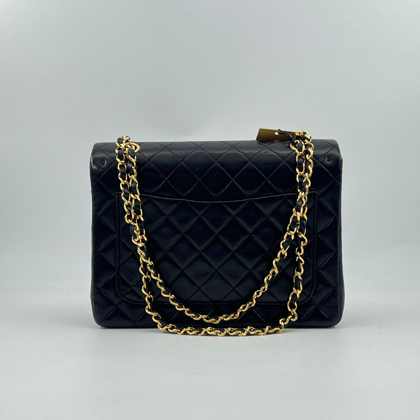 Chanel Classic Flap Large Size Lambskin Year 1991 Dust Bag Sticker