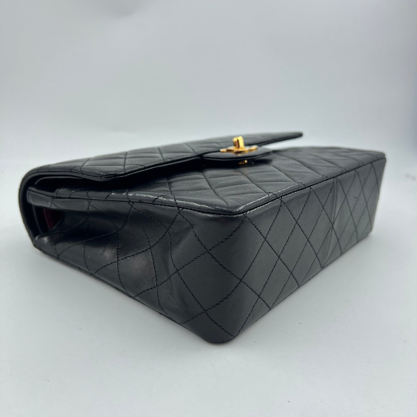 Chanel Classic Flap Large Size Lambskin Year 1991 Dust Bag Sticker