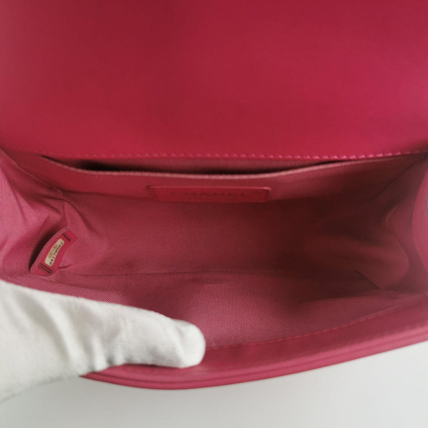 Chanel Boy Small Pink Calfskin Gold