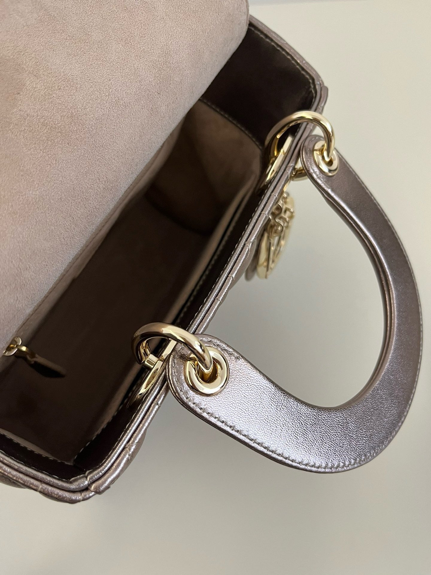 DR334 Small Lady Dior My ABCDior Bag / HIGHEST QUALITY VERSION / 8 x 6.5 x 3 inches