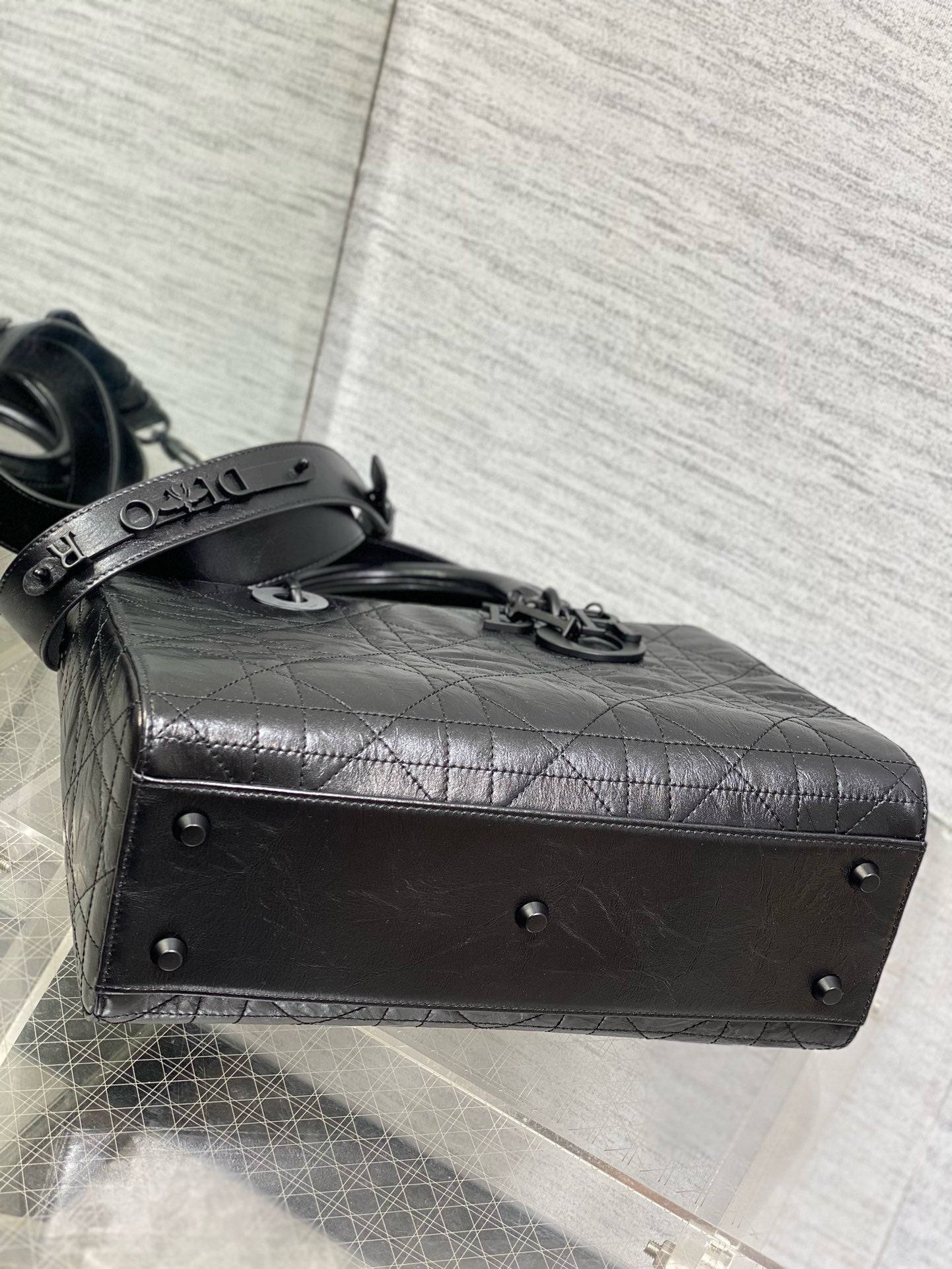 DR387 Medium Lady D-Sire My ABCDior Bag / 12 x 8 x 5 inches / HIGHEST QUALITY VERSION