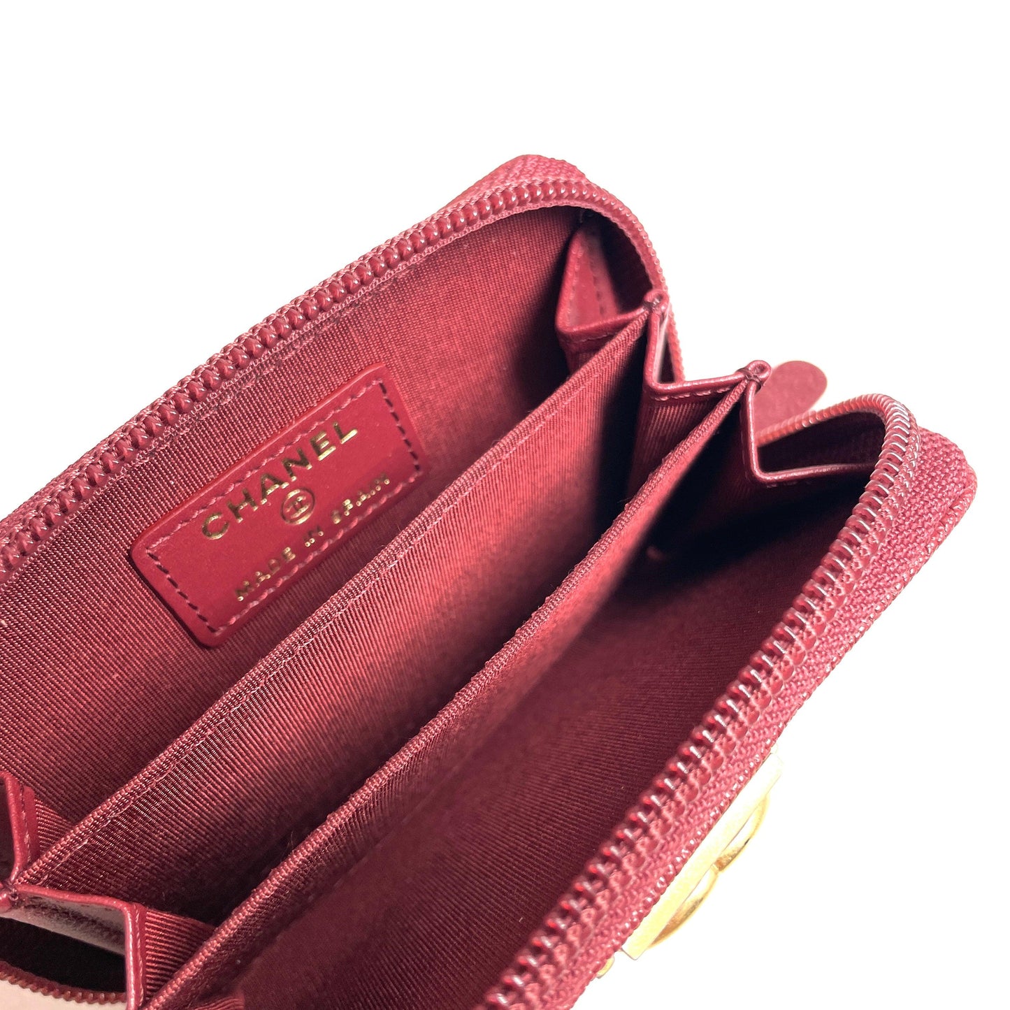 CHANEL Boy O-Coin Purse CC Wallet