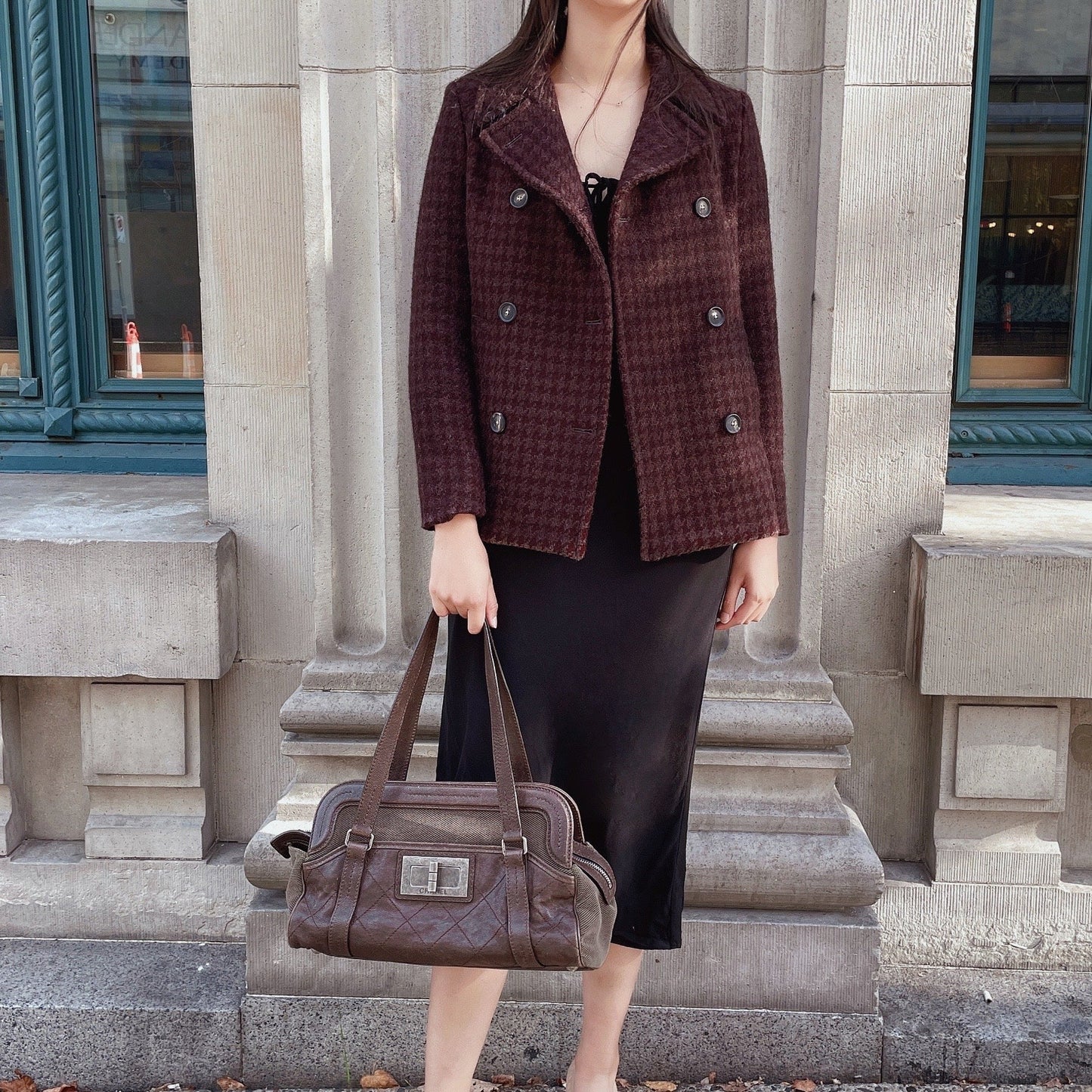 CHANEL vintage 2.55 Shoulder Bag