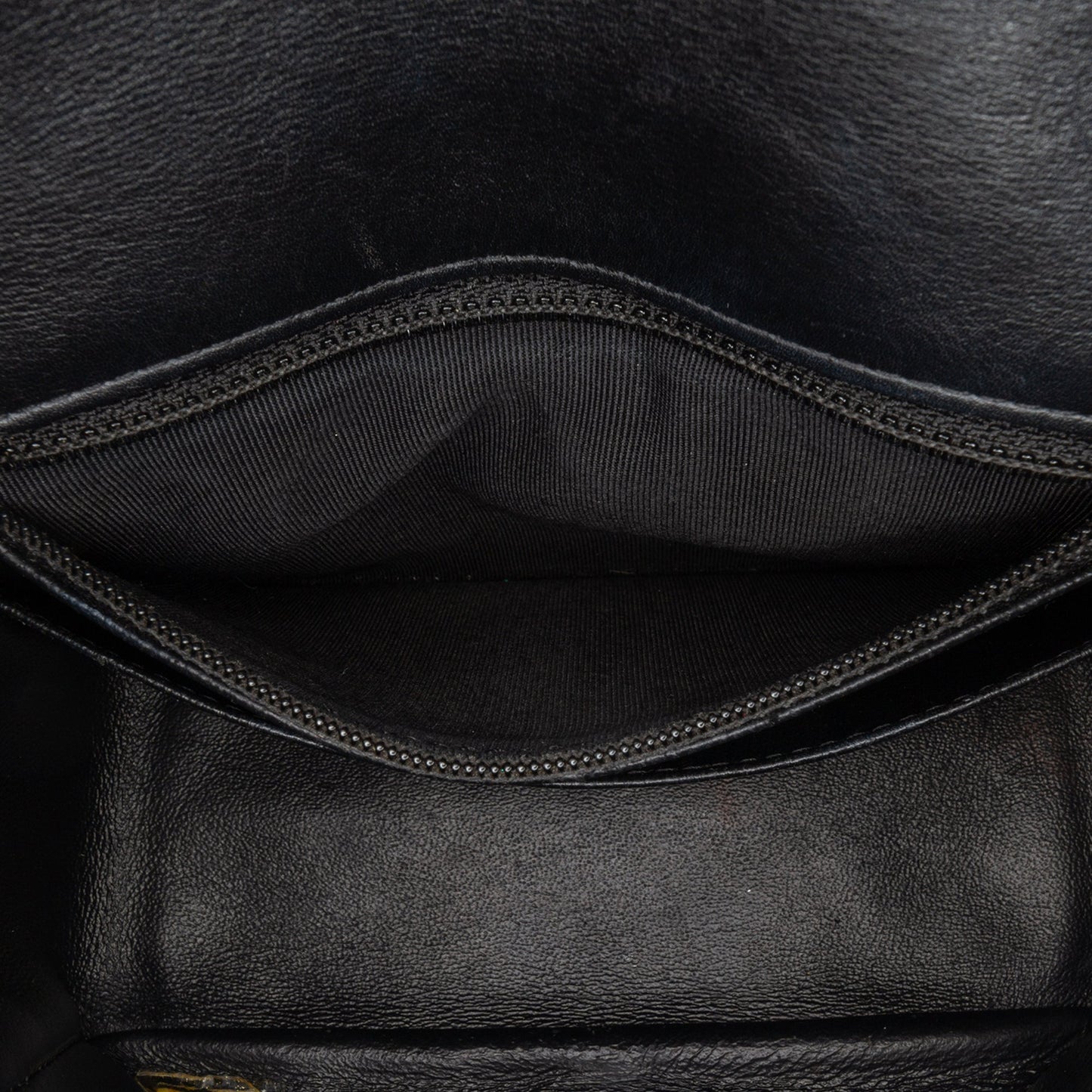 Black Chanel Mini Square Classic Patent Single Flap Crossbody Bag
