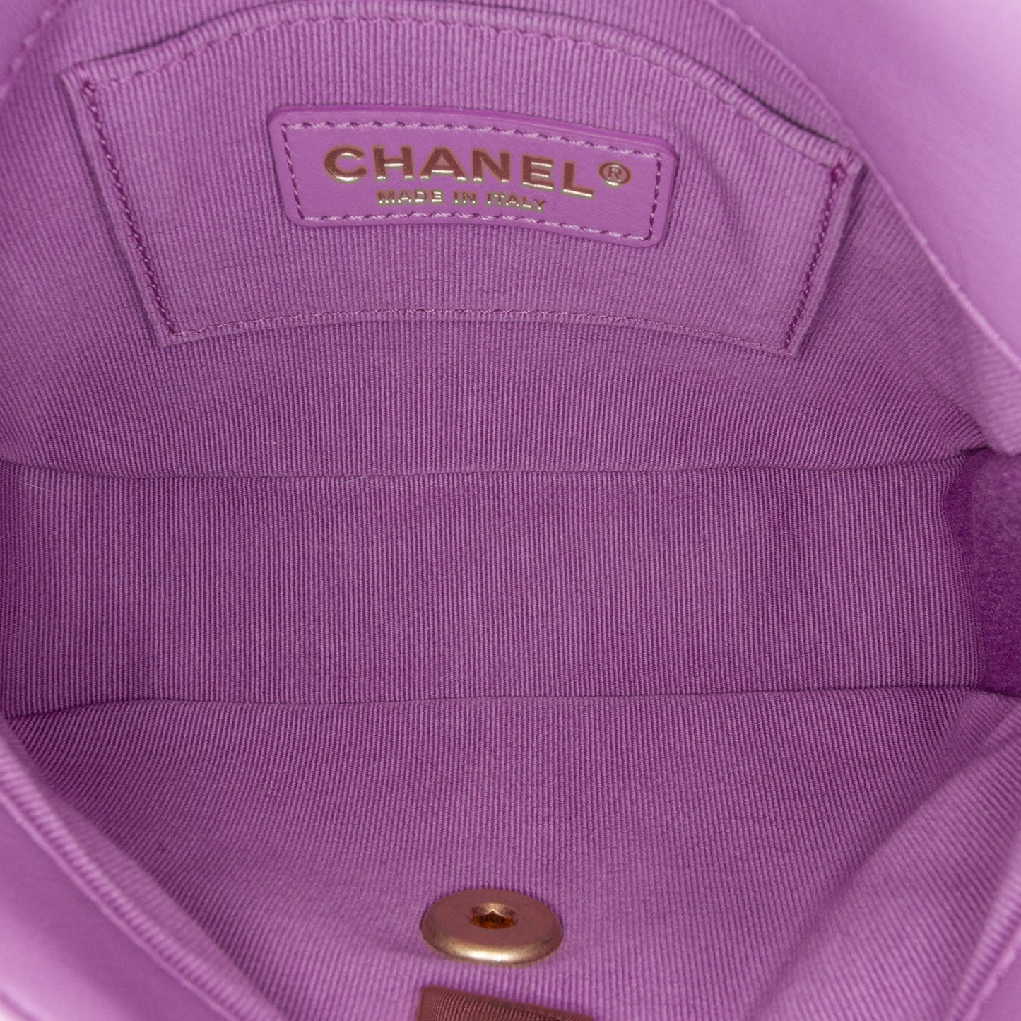 Chanel Sac Mini Quilted Lambskin Candy Chain Flap