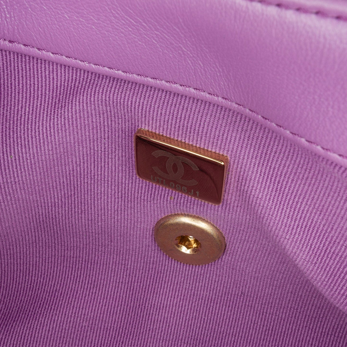 Chanel Sac Mini Quilted Lambskin Candy Chain Flap
