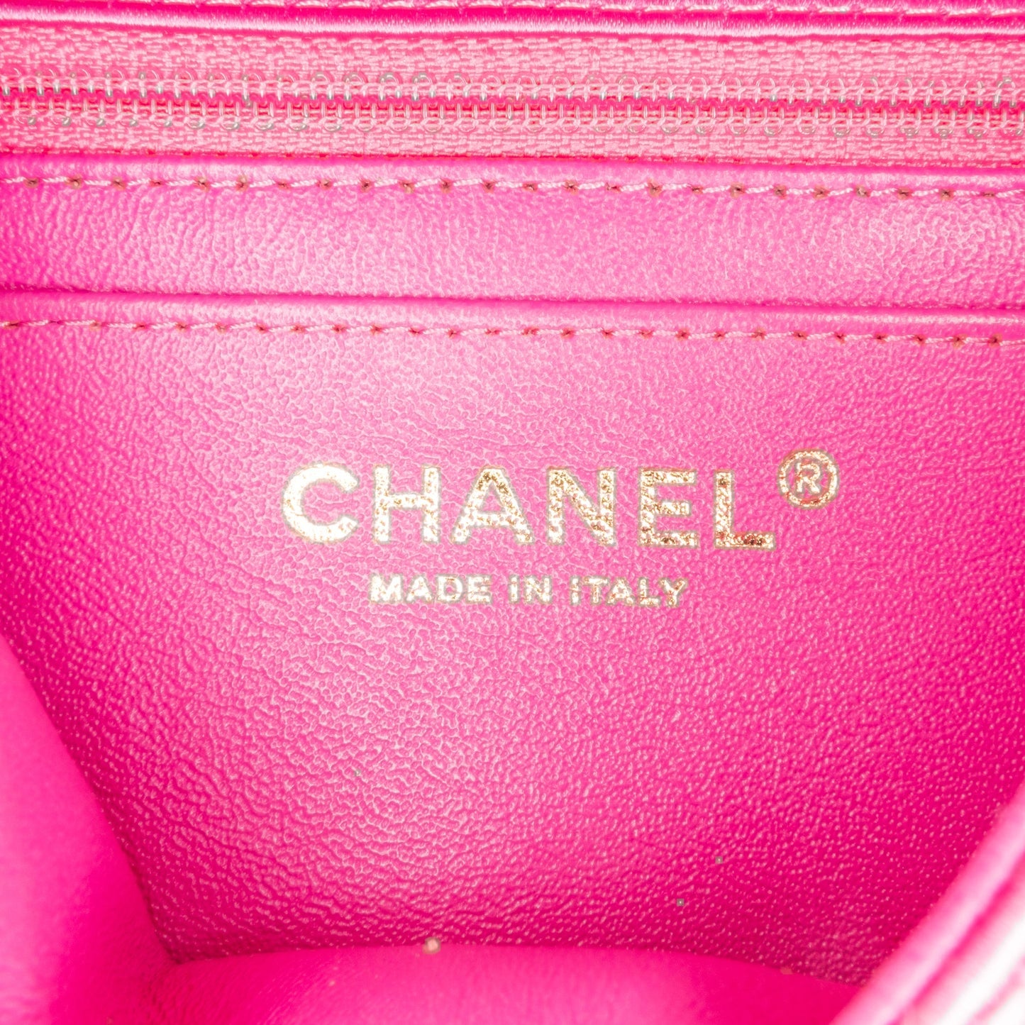 Chanel Sac Mini Rectangular Classic Satin Single Flap