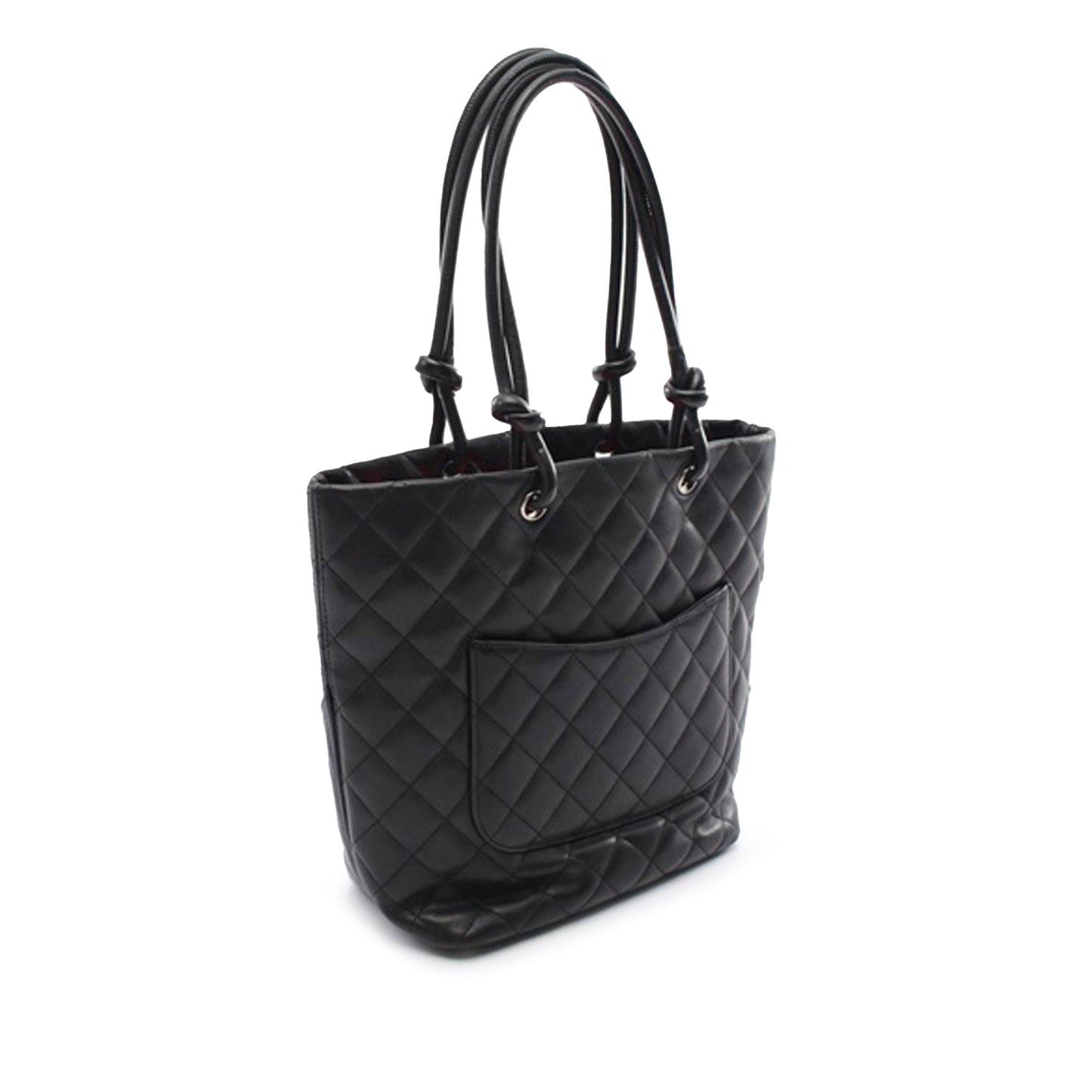 Black Chanel Medium Lambskin Cambon Ligne Tote