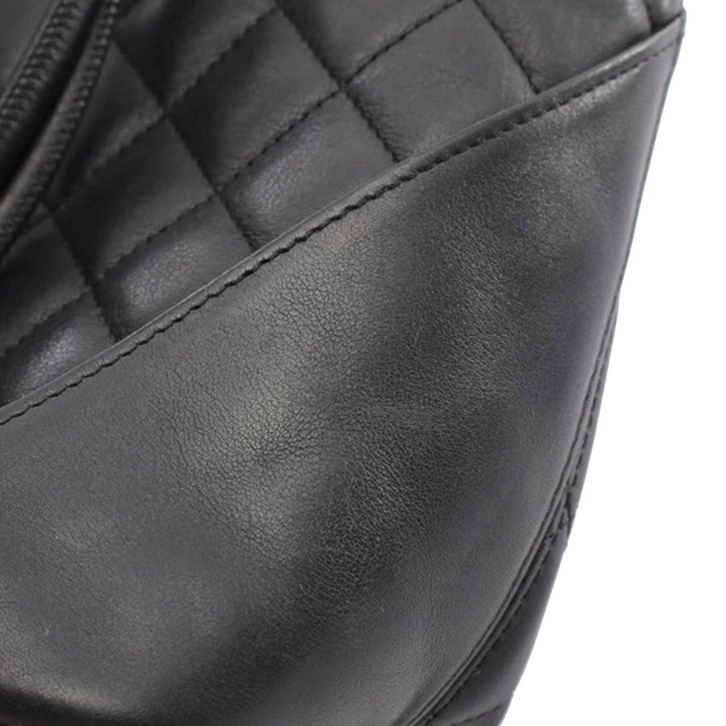Black Chanel Medium Lambskin Cambon Ligne Tote