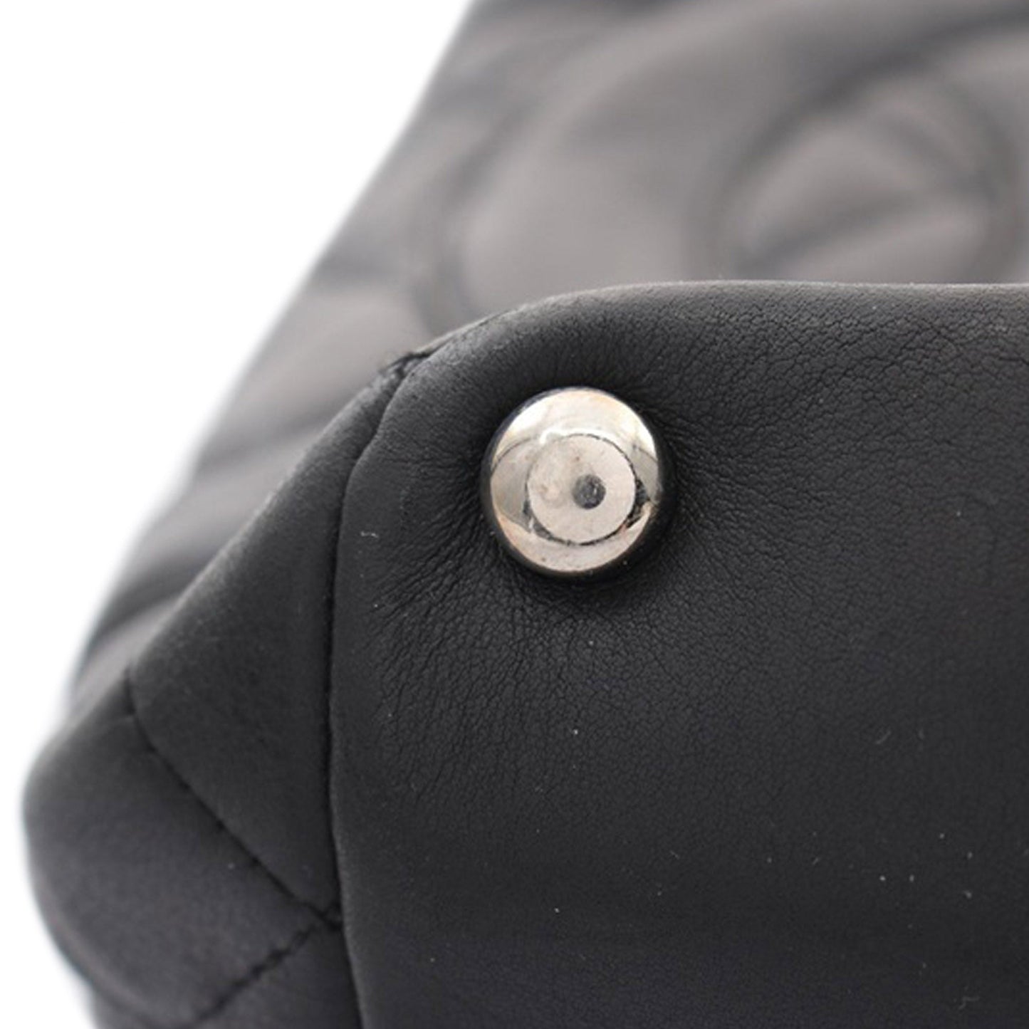 Black Chanel Medium Lambskin Cambon Ligne Tote