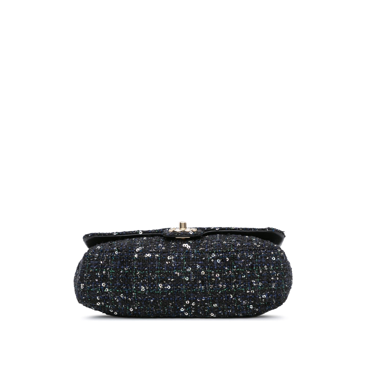 Chanel Sac Medium Tweed Pearl Handle Flap