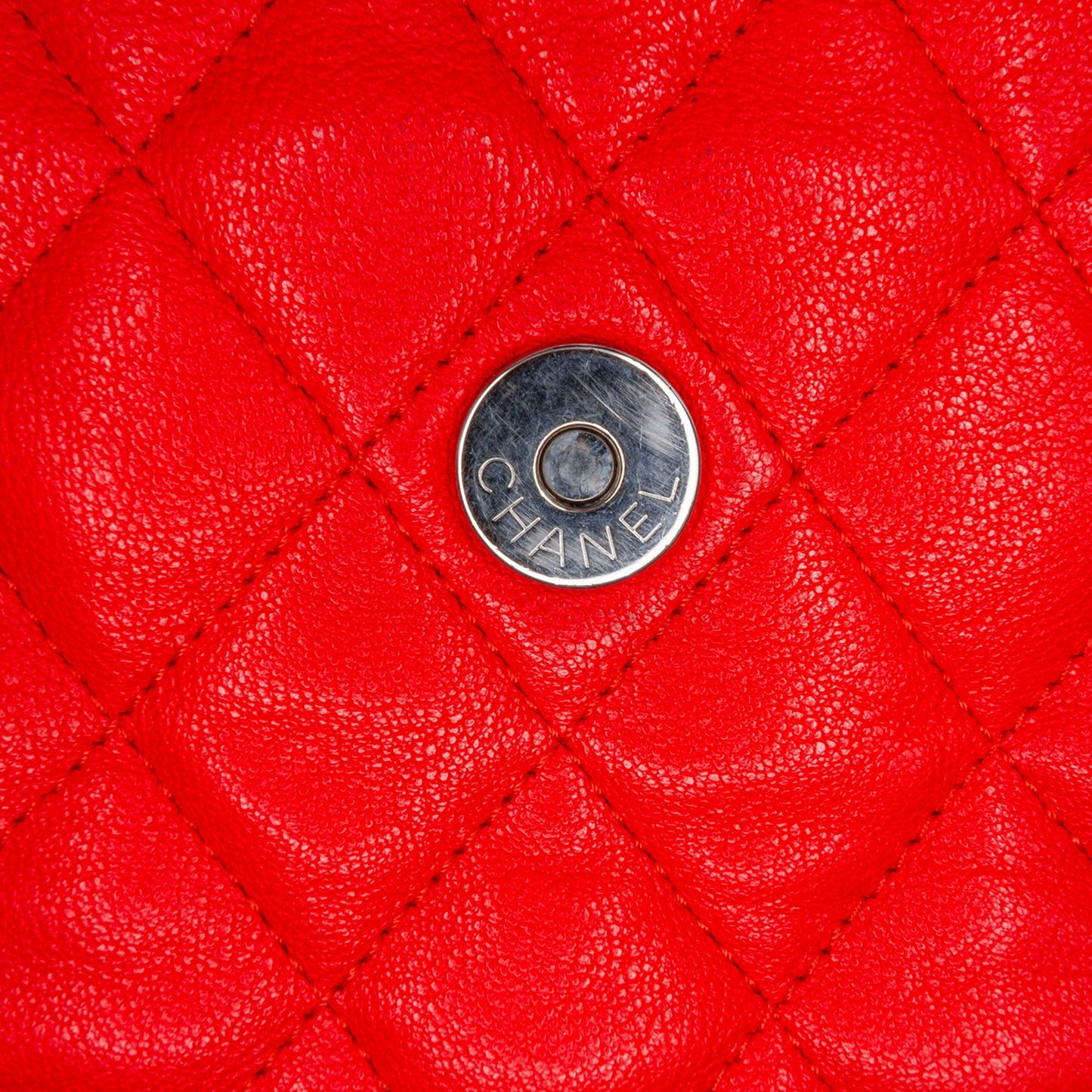 Chanel Sac Maxi Washed Lambskin Chain Around Flap