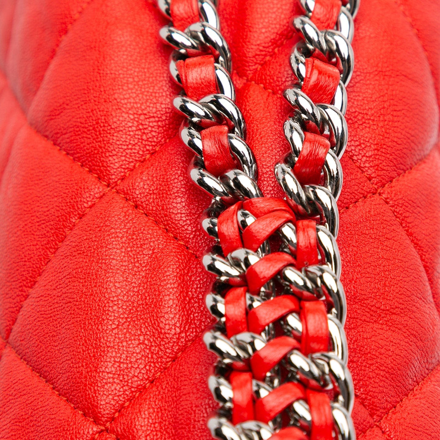 Chanel Sac Maxi Washed Lambskin Chain Around Flap