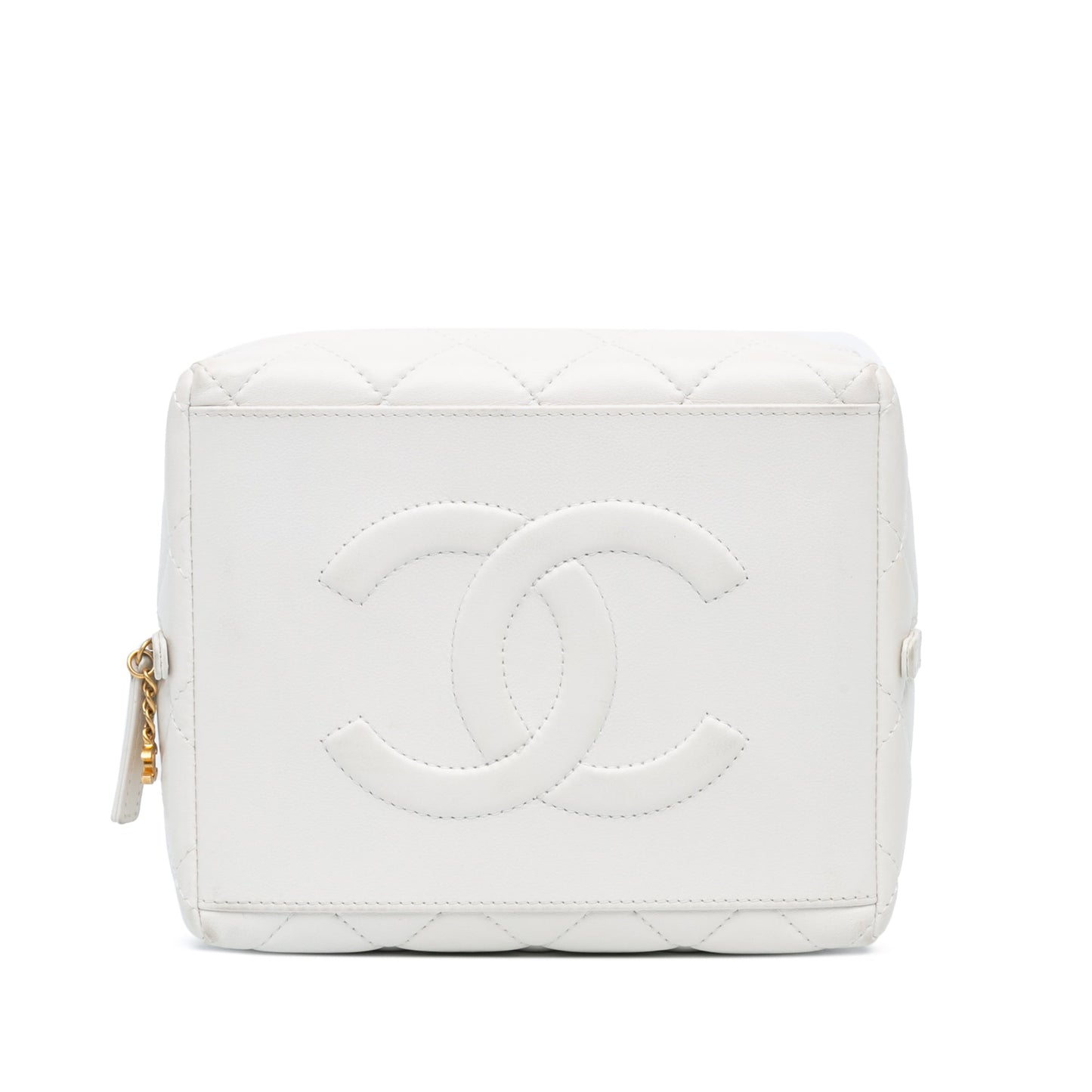 Chanel Sac Mtiers d'Art CC Quilted Lambskin Box with Top Handle