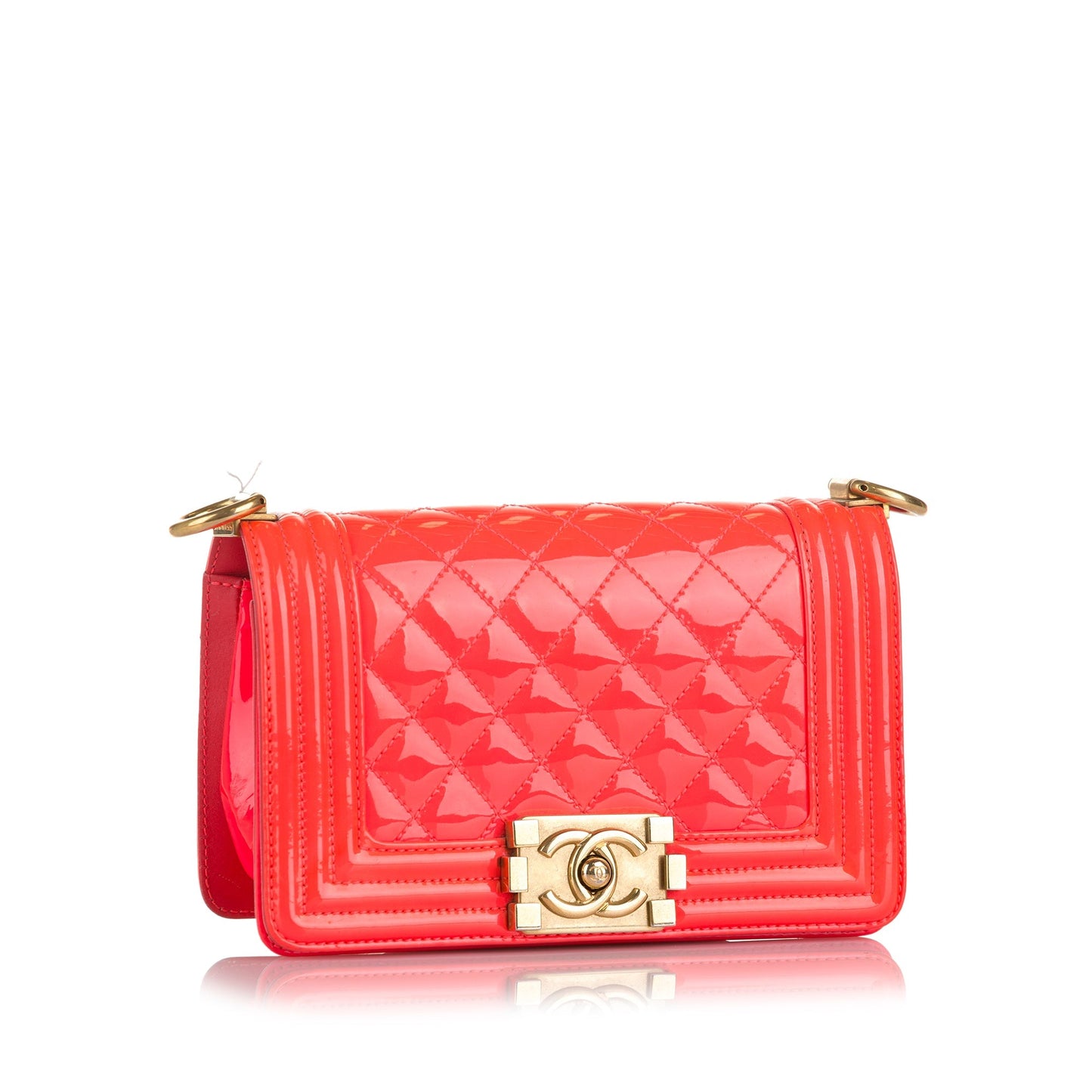 Chanel Sac Small Patent Boy Bag
