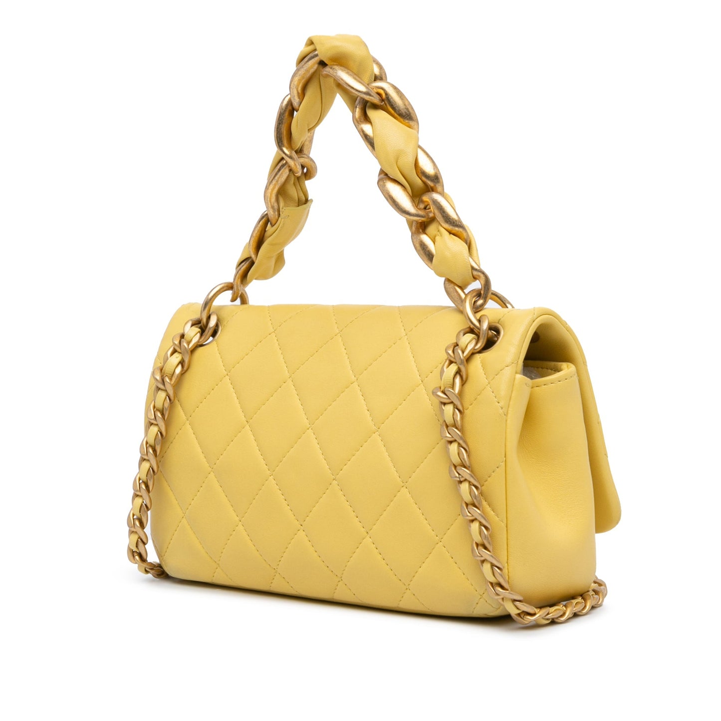 Chanel Sac Quilted Lambskin Chain Is More Flap