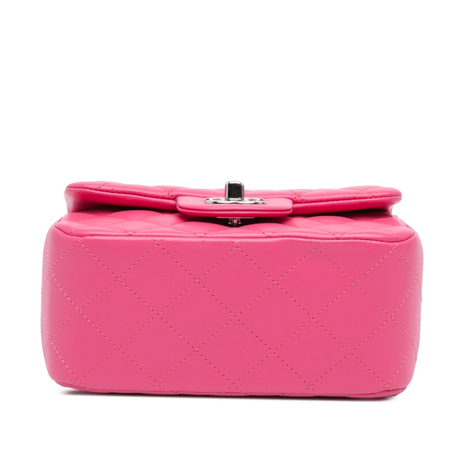 Chanel Sac Mini Square Classic Lambskin Single Flap
