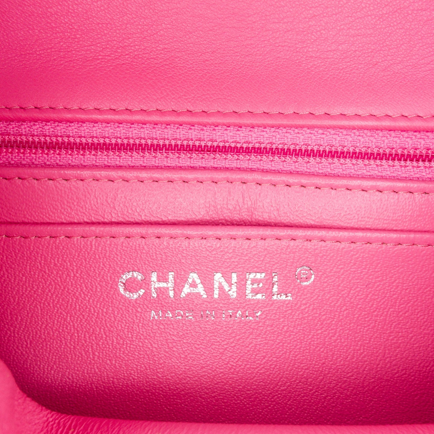 Chanel Sac Mini Square Classic Lambskin Single Flap