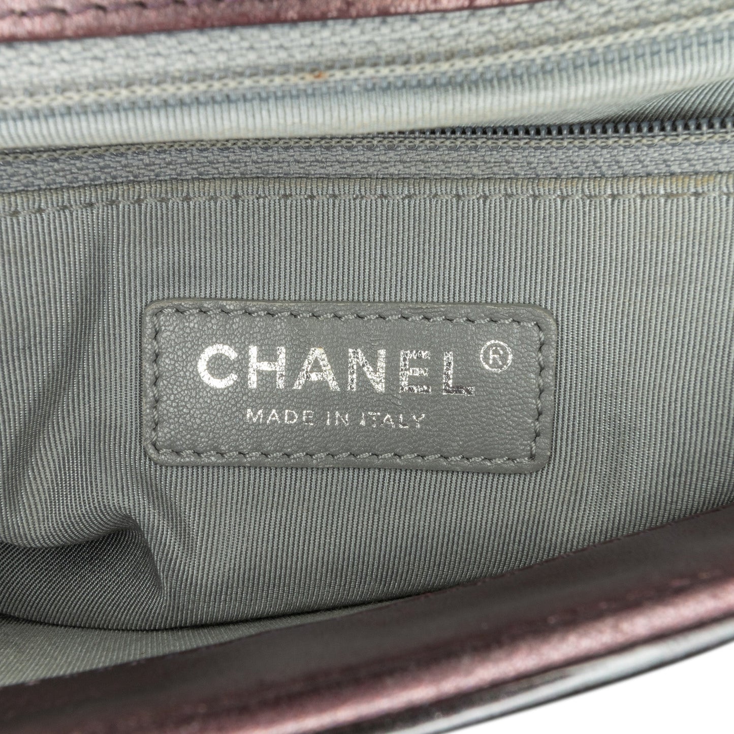 Chanel Sac Medium Patent Coco Boy Flap