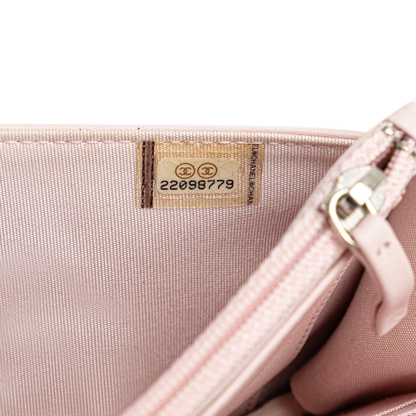 Chanel Sac Canvas Deauville Wallet On Chain