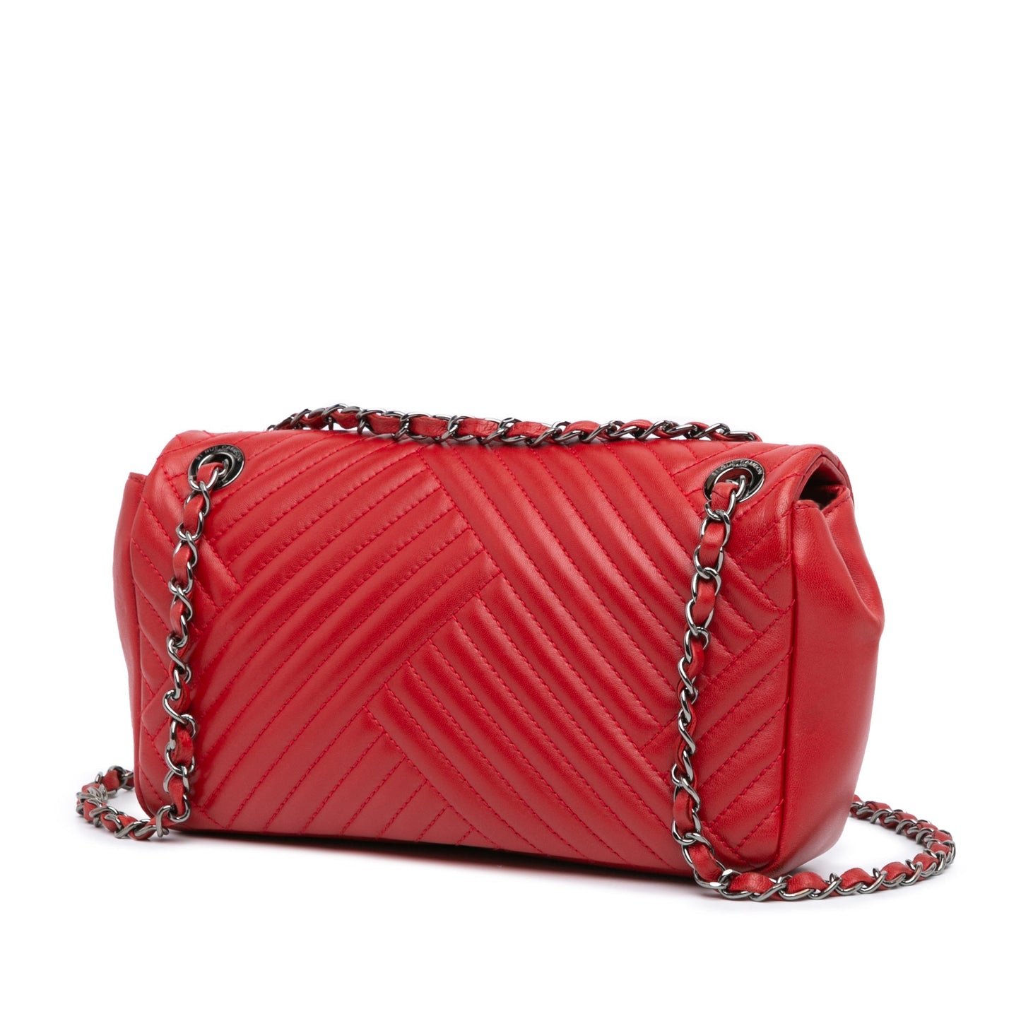 Chanel Sac Medium Lambskin CC Crossing Flap
