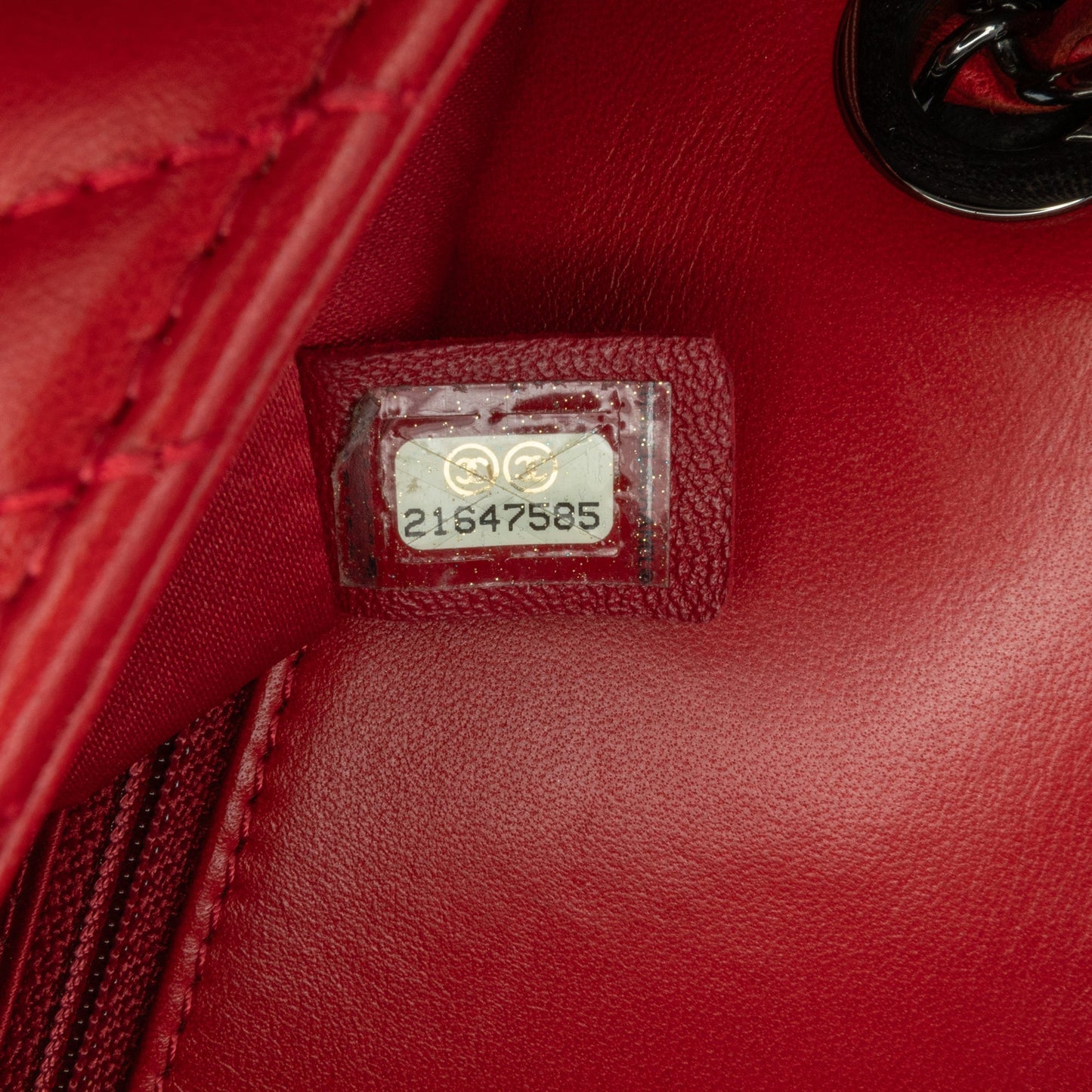 Chanel Sac Medium Lambskin CC Crossing Flap