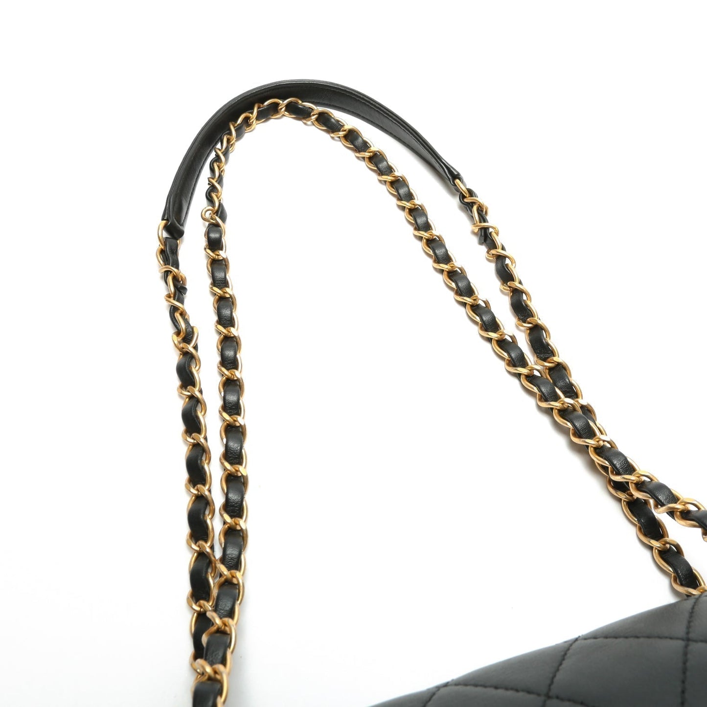 CHANEL 2020 Medium Enchained Flap Bag-Black