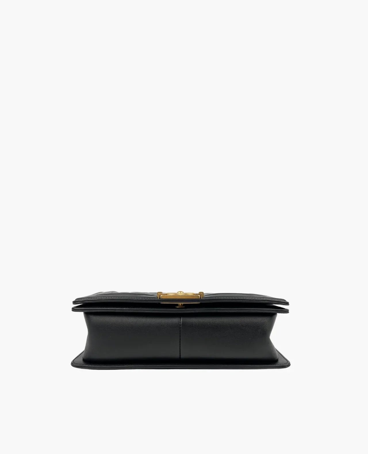 Chanel Sac Boy Medium en cuir noir