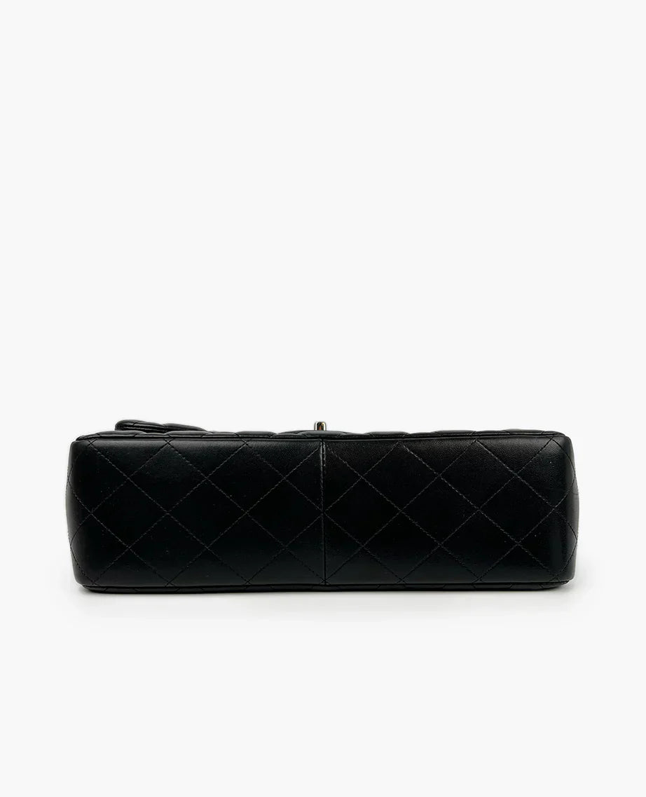 Chanel Sac Timeless / Classique Jumbo en cuir noir