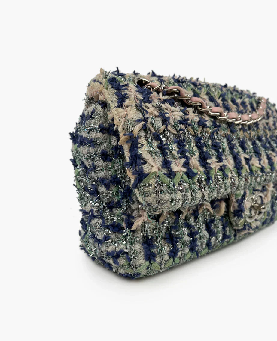 Chanel Sac Flap en tweed multicolore