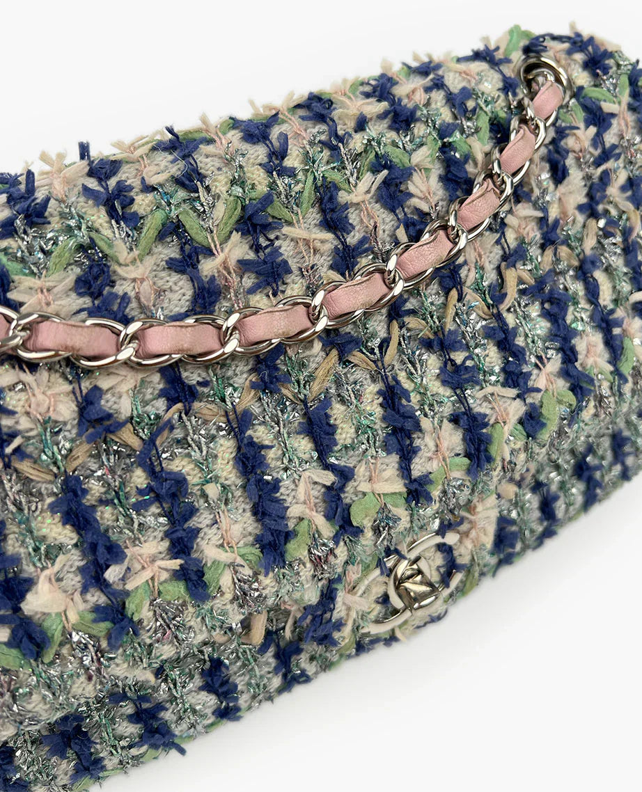 Chanel Sac Flap en tweed multicolore