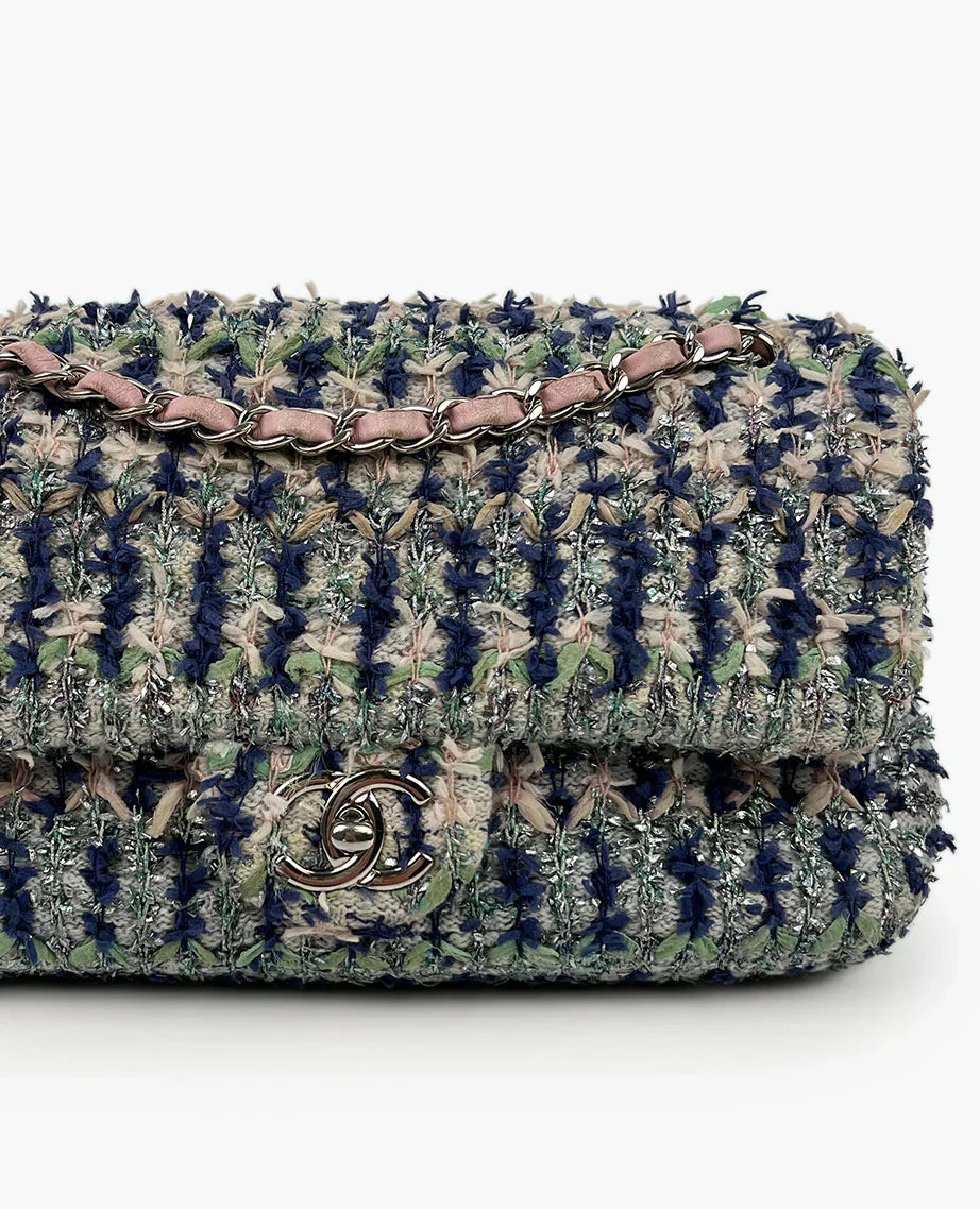 Chanel Sac Flap en tweed multicolore