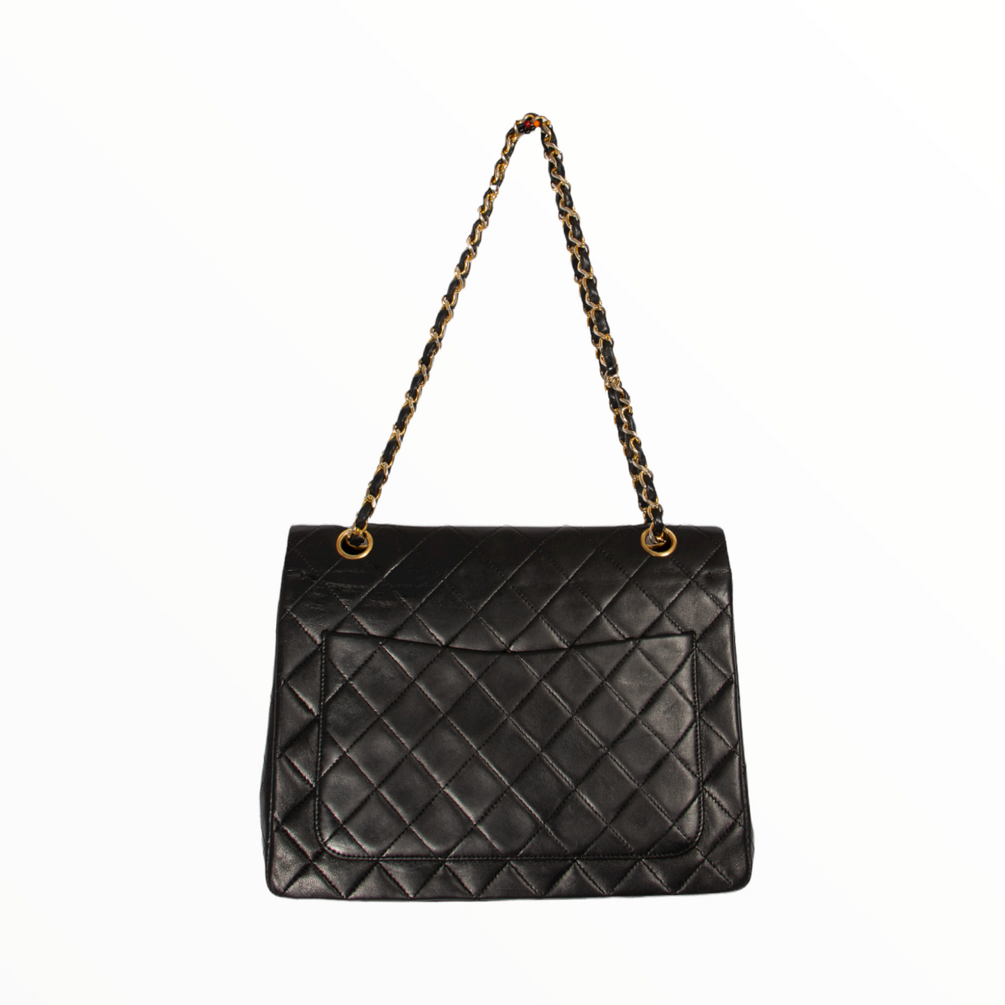 Chanel vintage leather quilted CC bag - 2004