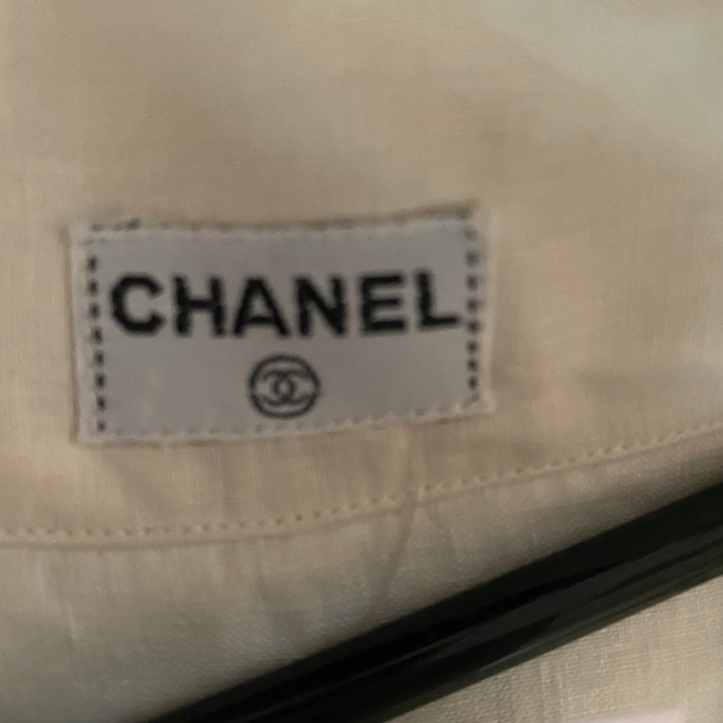 Chanel sleeveless shirt - S/M - 1990s
