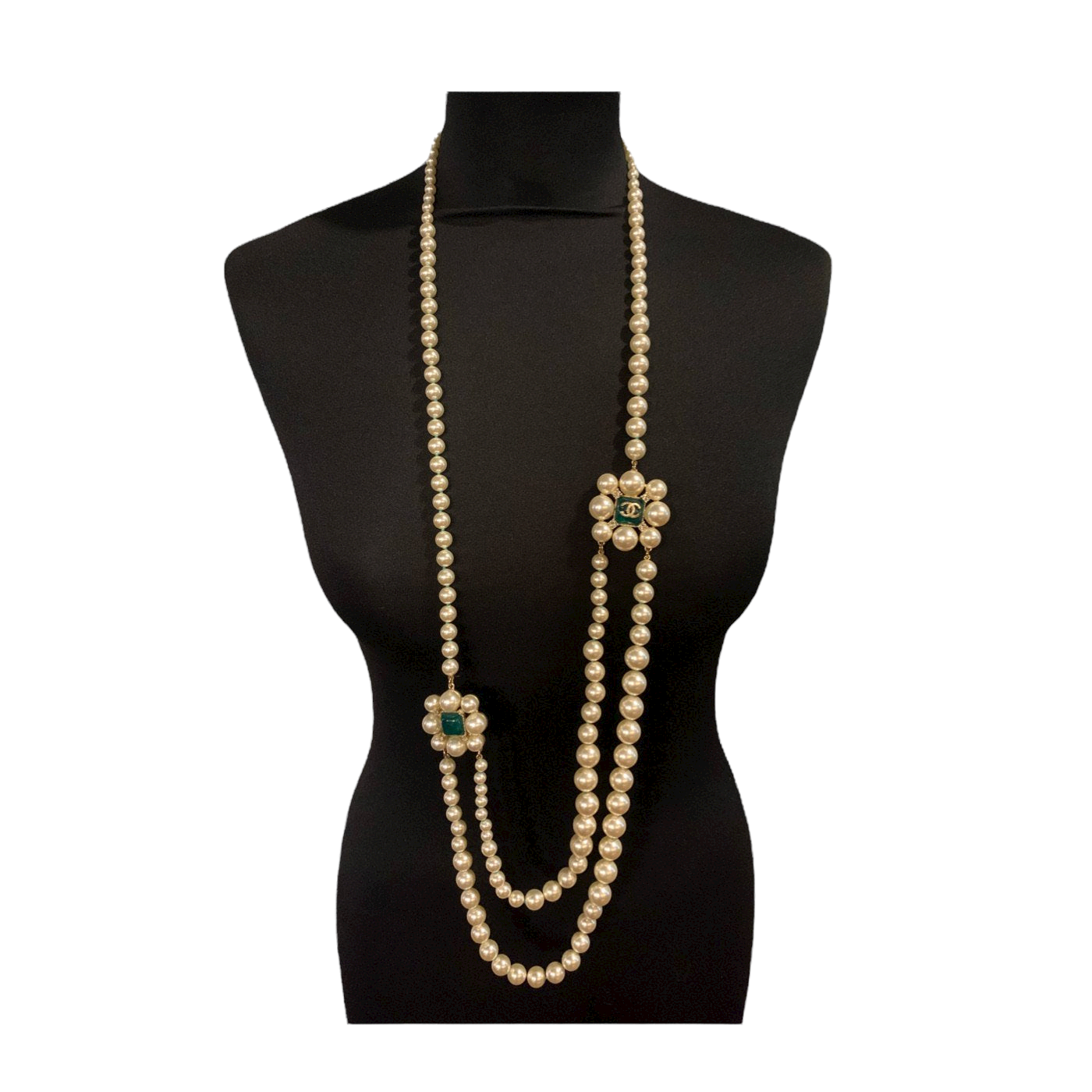 Chanel pearl long necklace - 2010s