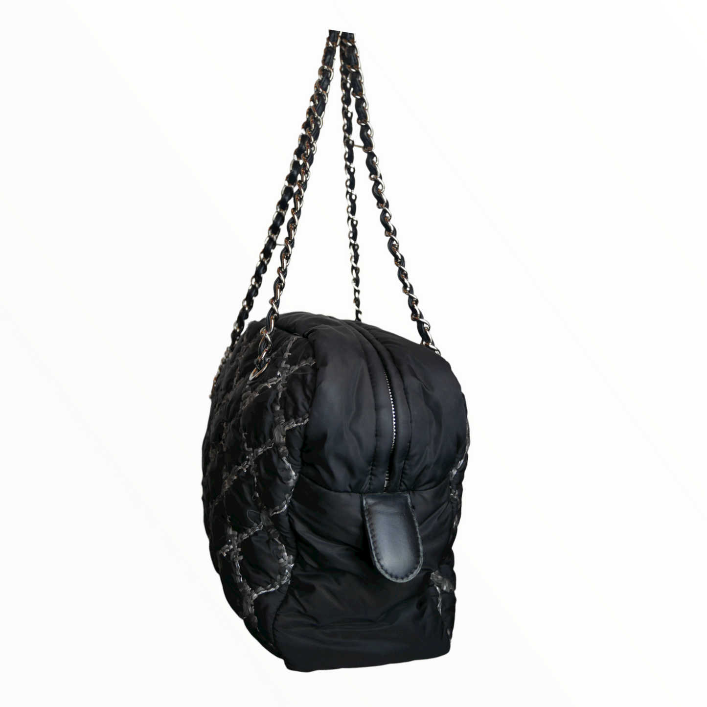 Chanel black puff bag - 2000s