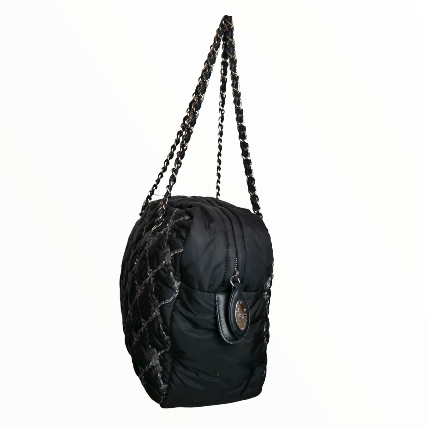 Chanel black puff bag - 2000s
