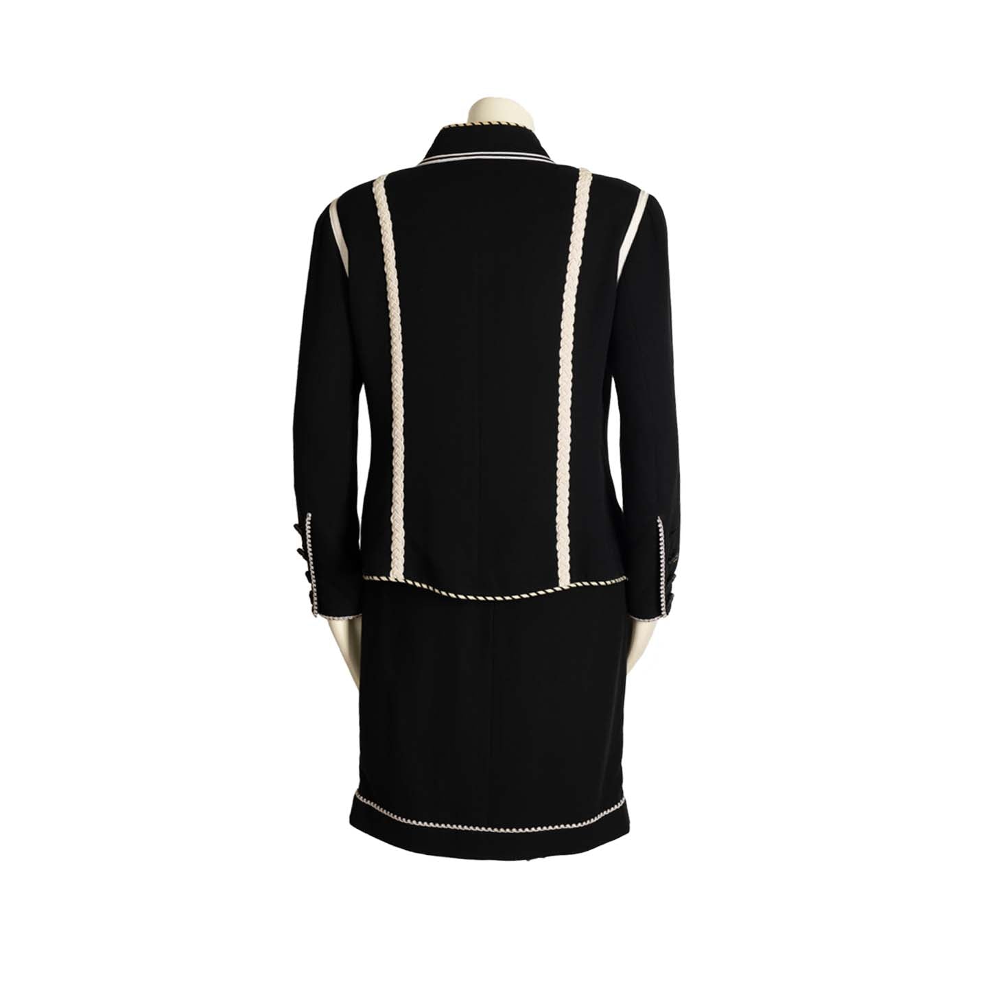 Chanel Boutique skirt suit - S - 1980s