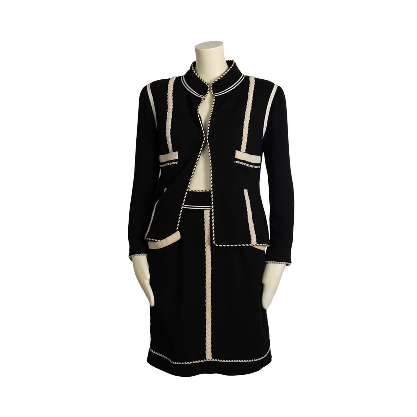 Chanel Boutique skirt suit - S - 1980s