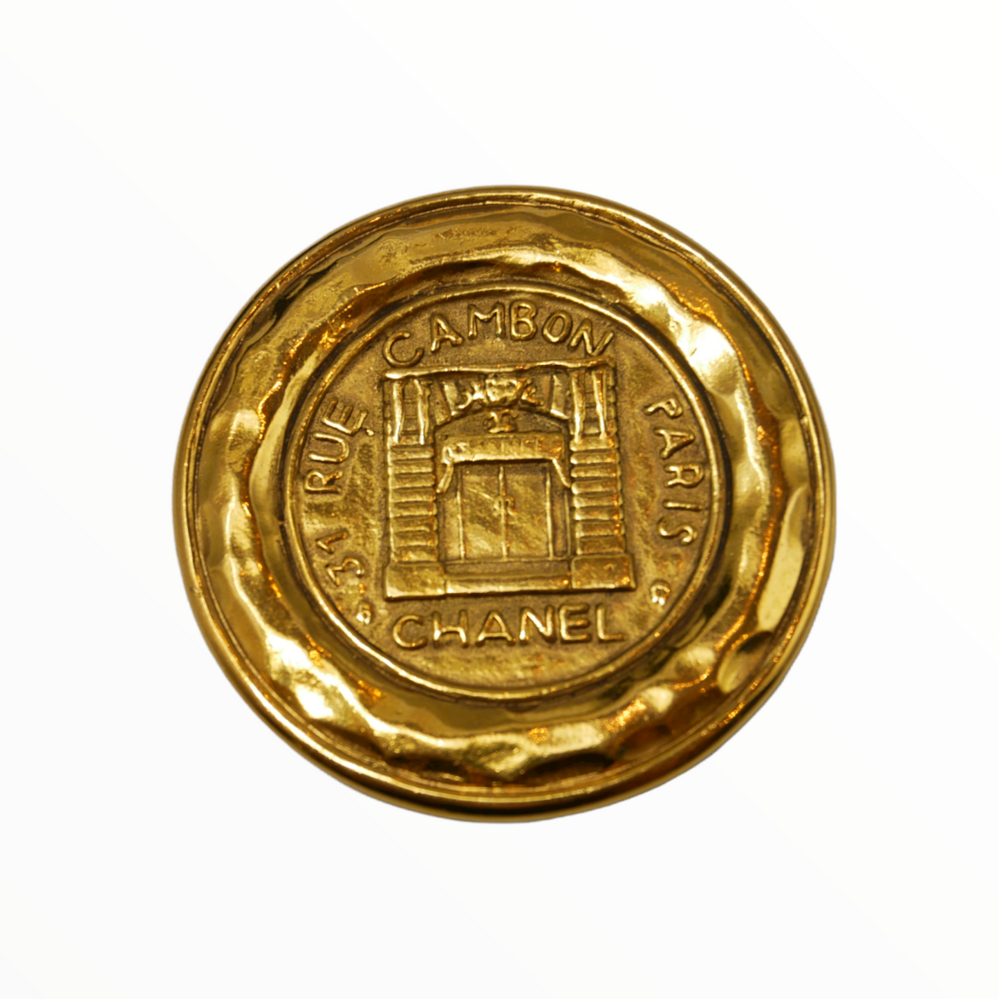 Chanel rare brooch "31 rue Cambon Paris Chanel"