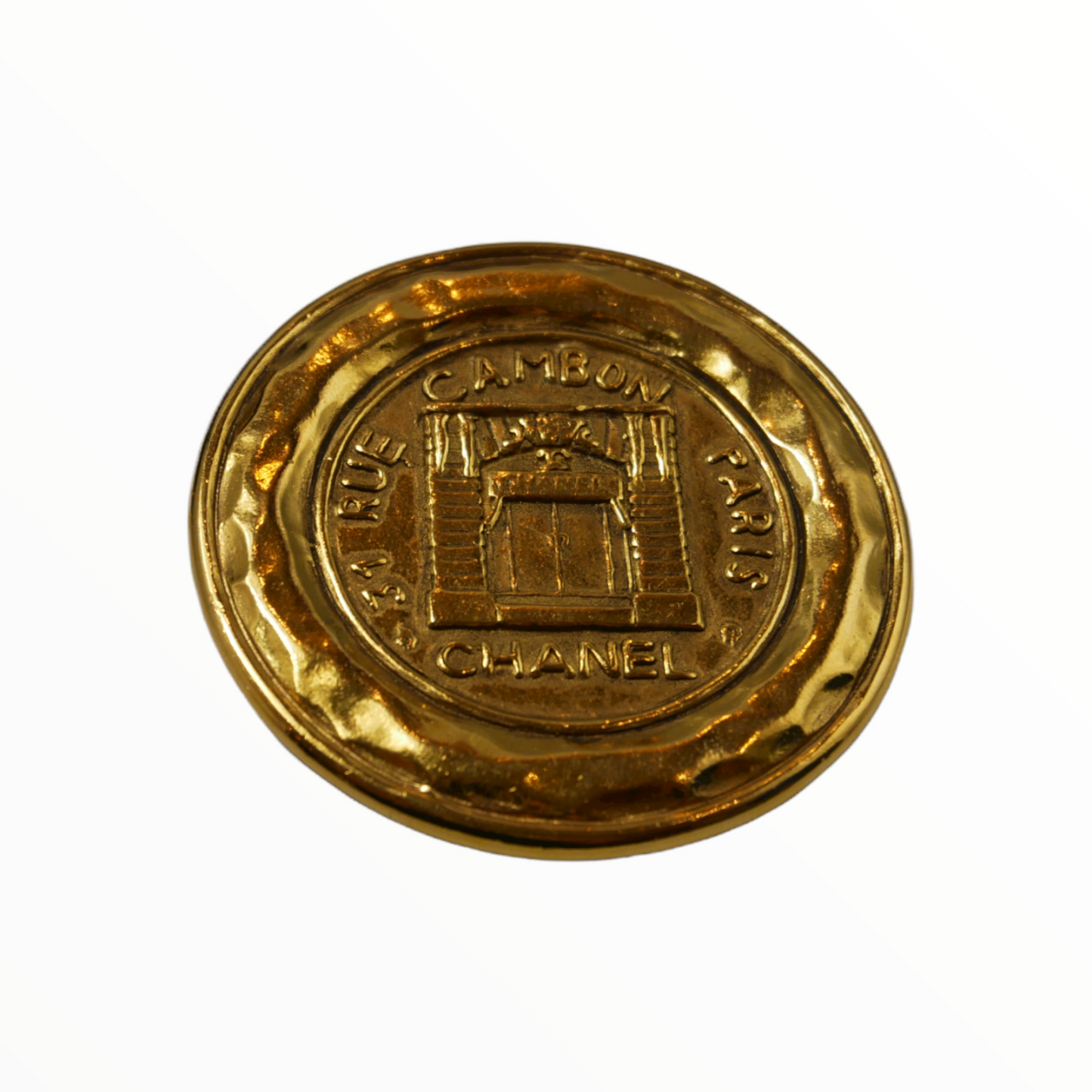 Chanel rare brooch "31 rue Cambon Paris Chanel"