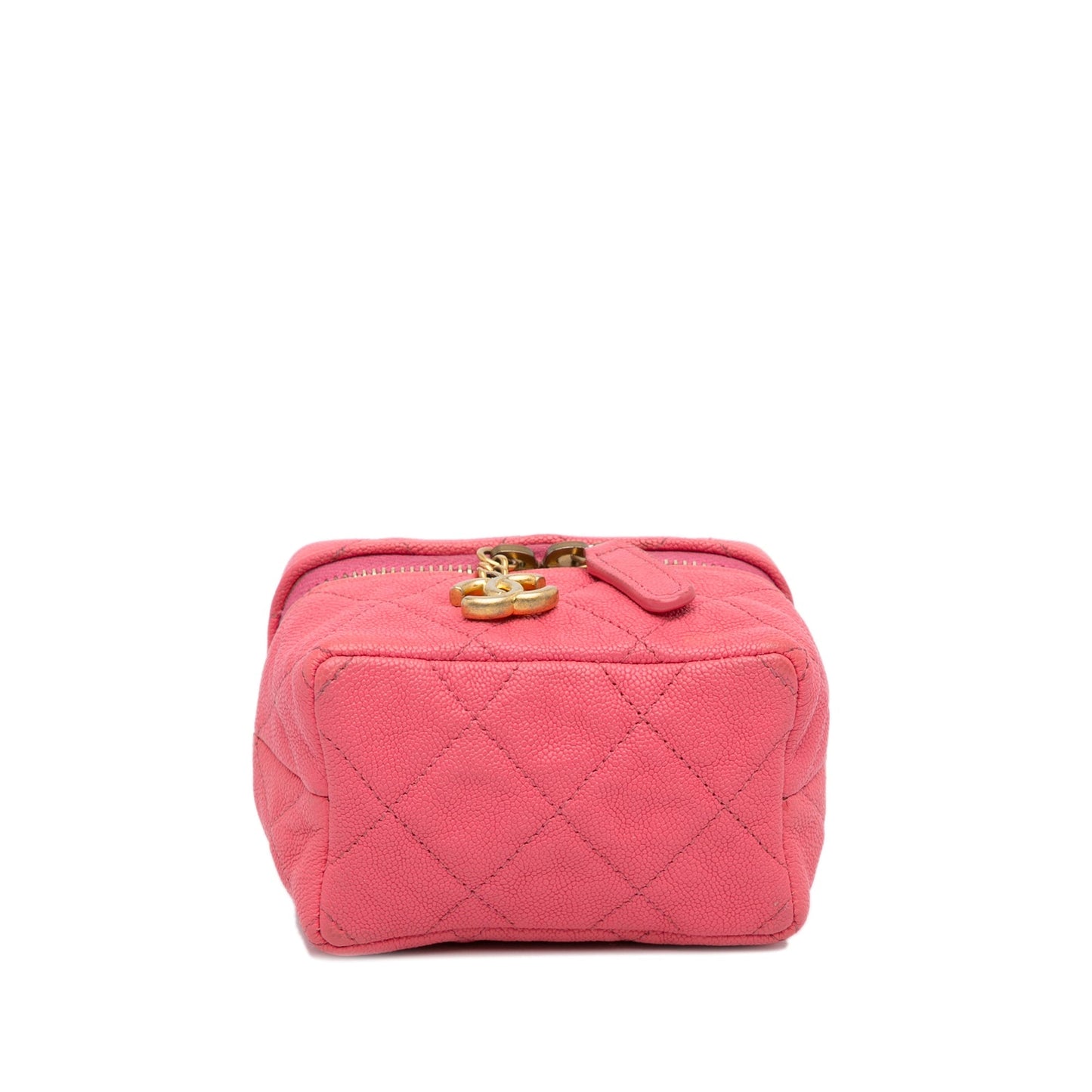 Chanel Sac Micro Caviar Chain Vanity Bag