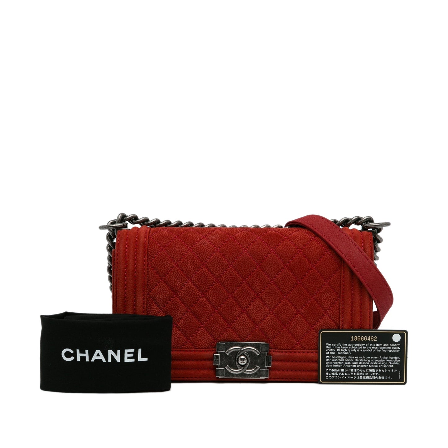 Chanel Sac Medium Caviar Boy Flap Bag