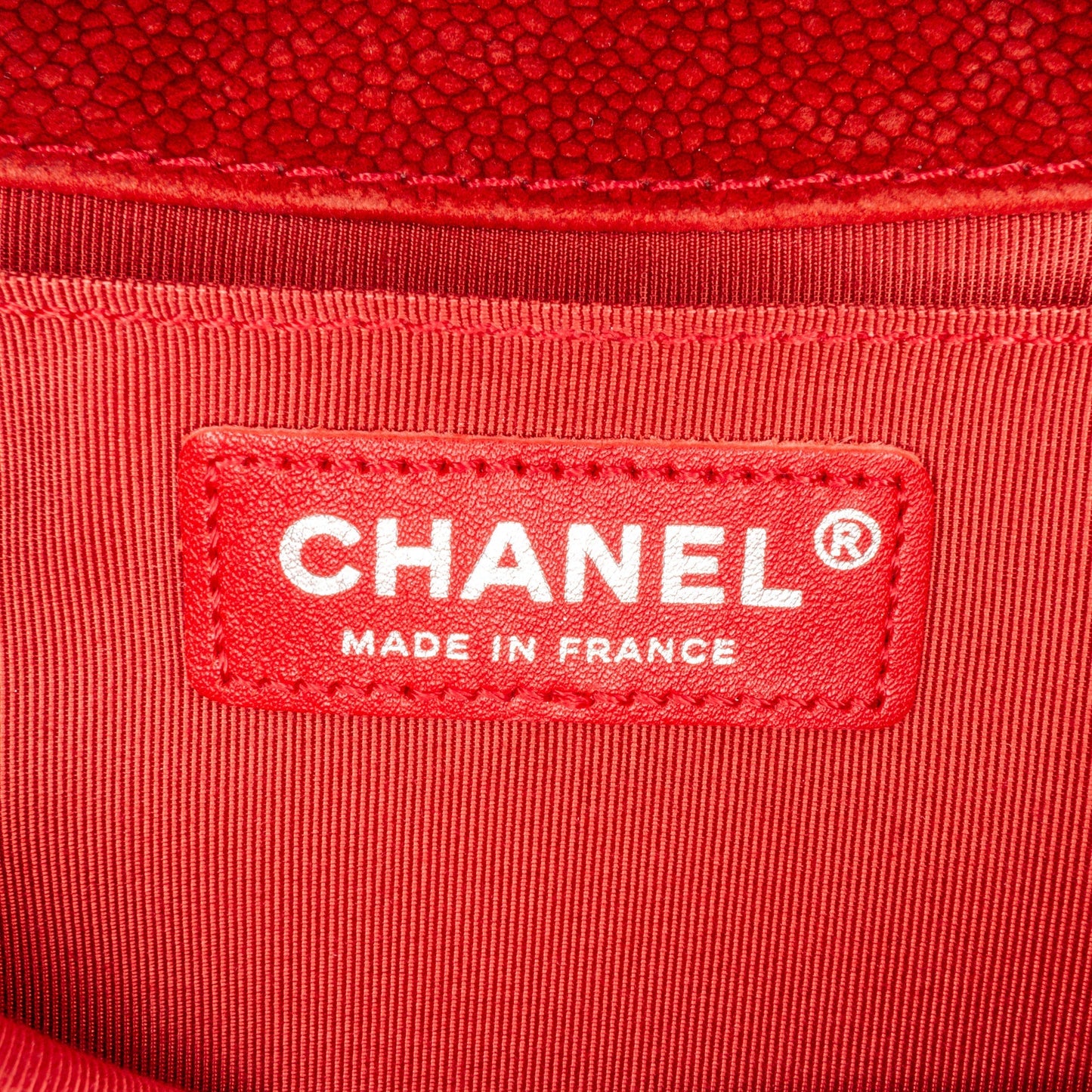 Chanel Sac Medium Caviar Boy Flap Bag