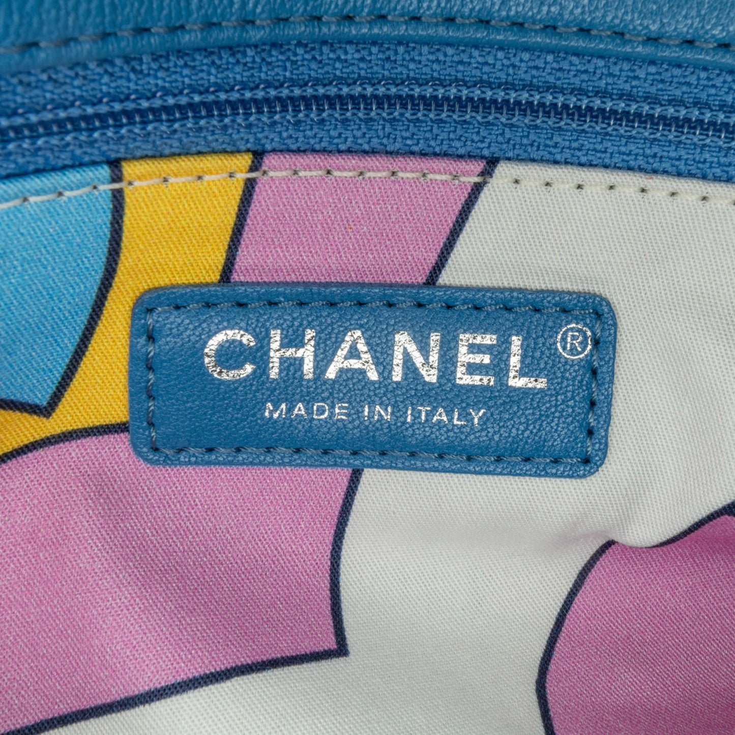 Chanel Sac Medium Quilted Terry Cloth Coco Beach Flap
